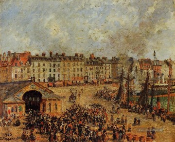  pariser - dem Fischmarkt dieppe 2 1902 Camille Pissarro Pariser